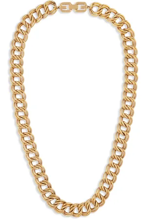 Givenchy Collar de cadena doble 1980