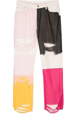 Helmut Lang Jeans rectos con paneles
