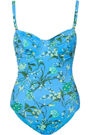 Erdem Traje de baño con estampado floral