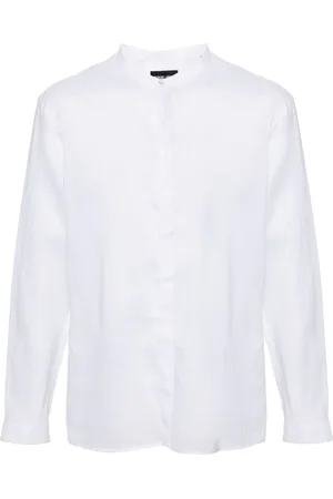 Giorgio Armani Camisa con cuello mao