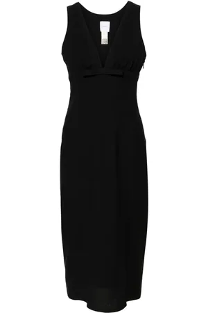 Patou Vestido midi con detalle de moño