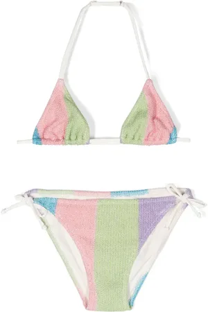 MC2 SAINT BARTH Bikini con motivo de rayas