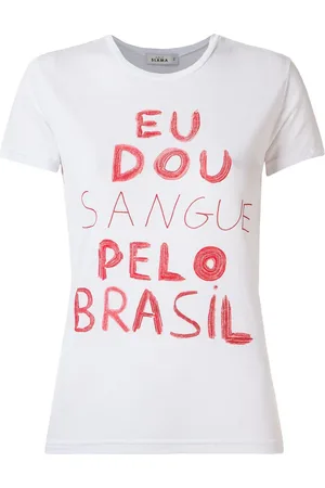 AMIR SLAMA Playera con estampado gráfico