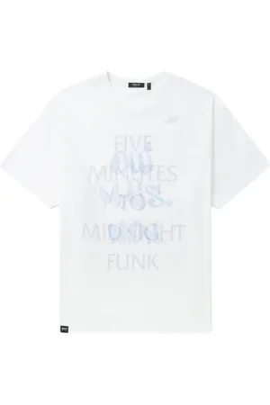 FIVE CM Playera con eslogan estampado
