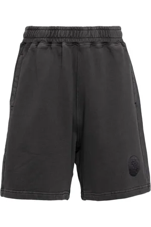 A Bathing Ape Bermudas con logo bordado
