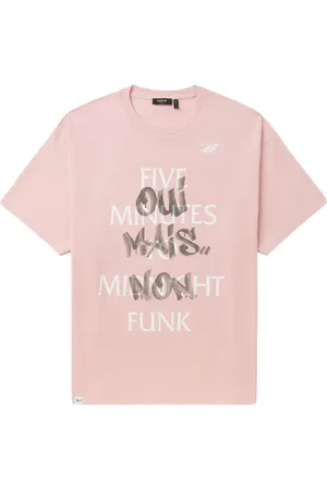 FIVE CM Playera con eslogan estampado