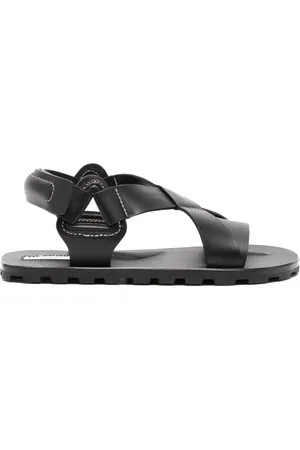 Jil Sander Sandalias con tiras cruzadas
