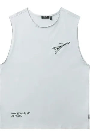 FIVE CM Camiseta con guitarra estampada