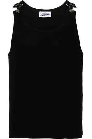 Jean Paul Gaultier Top tejido de canalé
