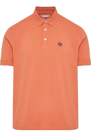 Jacob Cohen Playera tipo polo de piqué con logo bordado