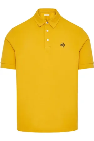 Jacob Cohen Playera tipo polo de piqué con logo bordado