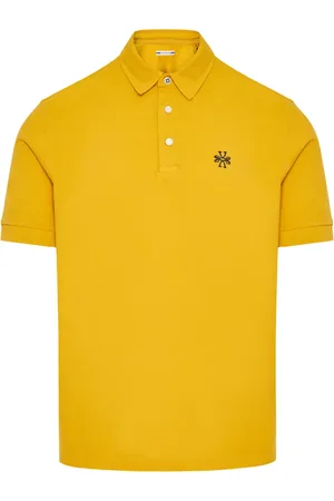 Jacob Cohen Playera tipo polo de piqué con logo bordado