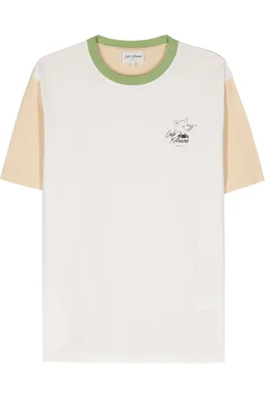 Café Kitsuné Playera con estampado Café Kitsuné