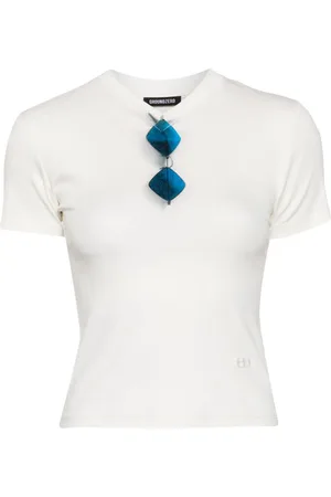 Ground Zero Playera con cuello en V