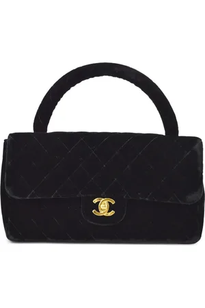 CHANEL Bolsa de hombro Classic Flap mediana 1995