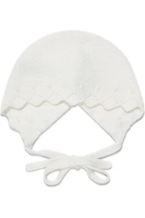 PAZ RODRIGUEZ Gorro con bordes festoneados