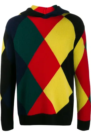 PRINGLE OF SCOTLAND Sudadera con capucha y rombos
