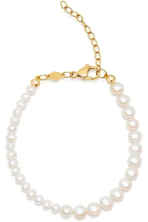 Nialaya Pulsera con cuentas y perla