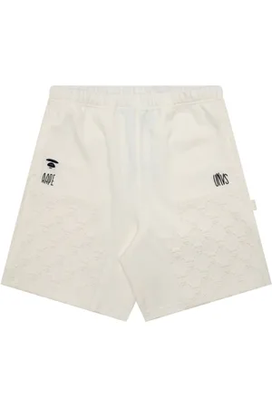 A Bathing Ape Shorts deportivos con logo en relieve
