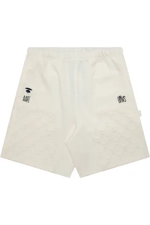 A Bathing Ape Shorts deportivos con logo en relieve