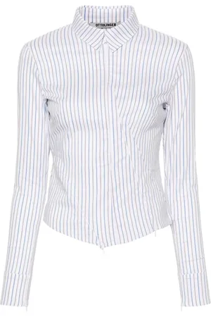 OTTOLINGER Camisa con cierre y rayas estampadas