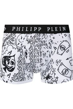 Philipp Plein Bóxeres con motivo de grafiti