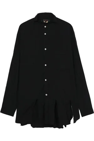 Comme des Garçons Camisa con dobladillo asimétrico