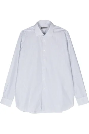 corneliani Camisa con cuadros estampados
