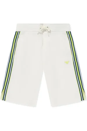 Emporio Armani Bermudas con detalle de rayas