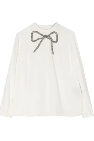DICE KAYEK Camisa bordada con lentejuelas