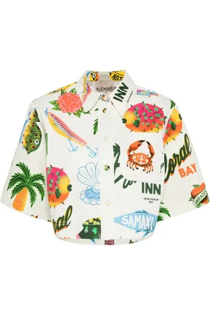 ALÉMAIS Camisa corta Samaki de x Alan Berry Rhys