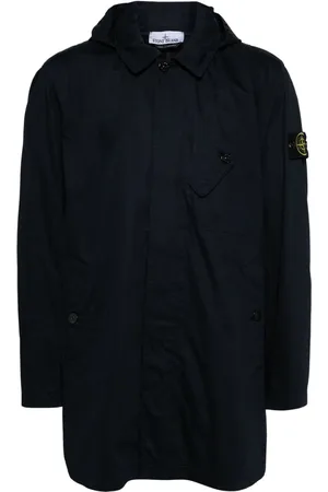 Stone Island Chamarra con capucha y distintivo Compass