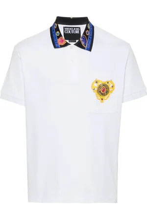 VERSACE Playera tipo polo Heart Couture