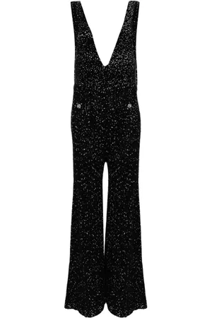 CHANEL Jumpsuit tejido de bouclé