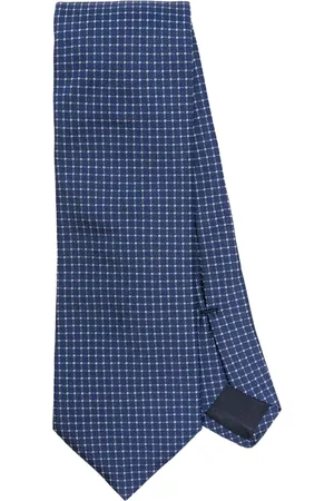 corneliani Corbata de seda con motivo en jacquard