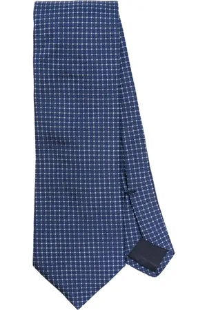 corneliani Corbata de seda con motivo en jacquard