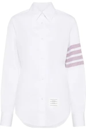 Thom Browne Camisa con motivo 4-Bar