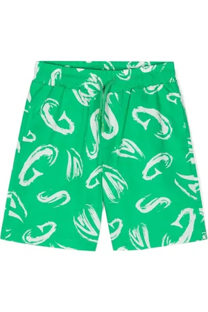 Msgm Bermudas con estampado abstracto