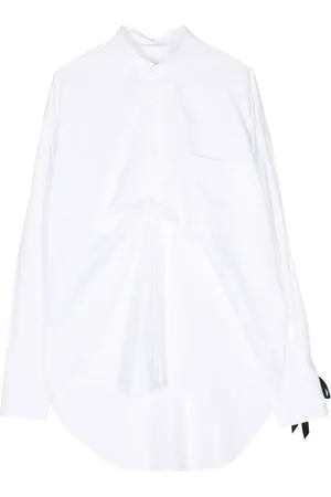 Marina Yee Camisa con diseño drapeado