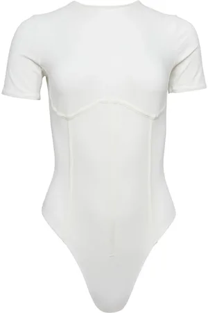 FLEUR DU MAL Body estilo playera de algodón orgánico