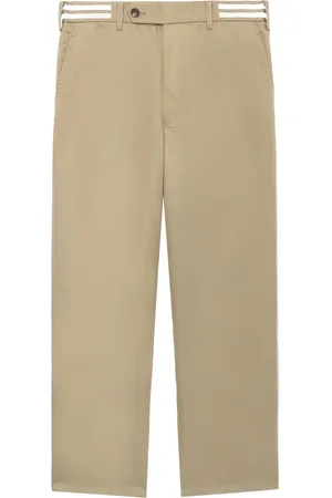 Comme des Garçons Pantalones chinos con diseño recto