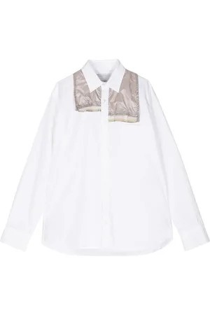 Kolor Camisa de popelina a capas