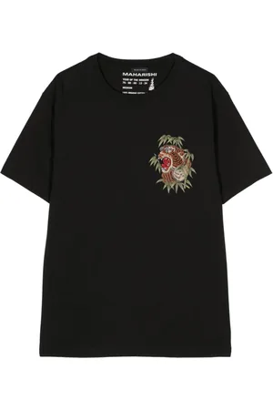 Maharishi Playera con bordado Tigre