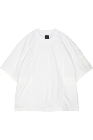 JUUN.J Playera con panales y logo bordado