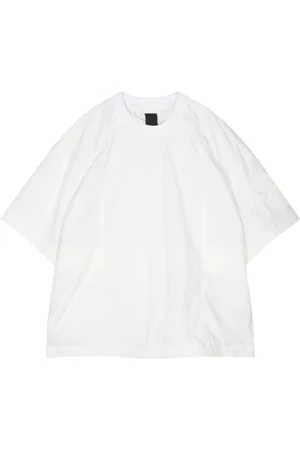 JUUN.J Playera con panales y logo bordado