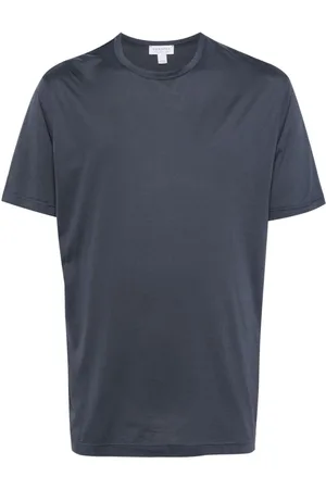 Sunspel Playera con cuello redondo