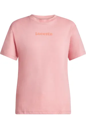 Lacoste Playera con logo estampado
