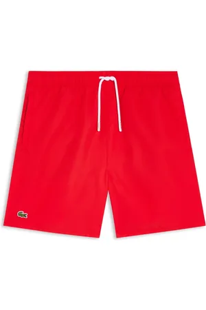 Lacoste Shorts de playa con logo bordado