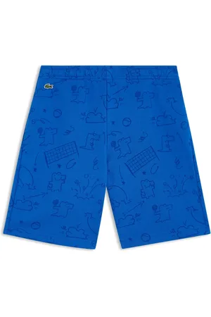 Lacoste Shorts Cartoon Crocodiles