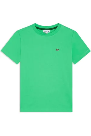 Lacoste Playera con cuello redondo y logo bordado